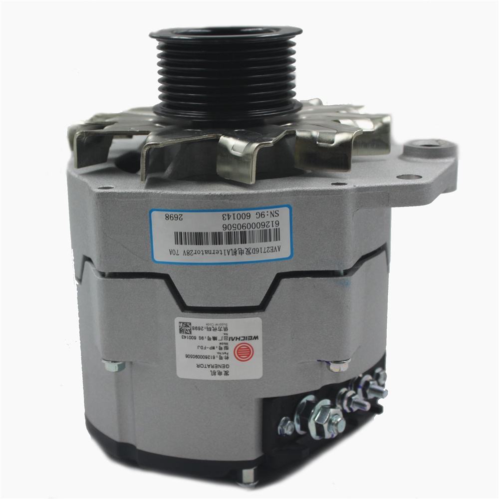 612600090506 Дэталі рухавіка грузавіка WD615 WP10 Генератар для Weichai Sinotruck Shacman